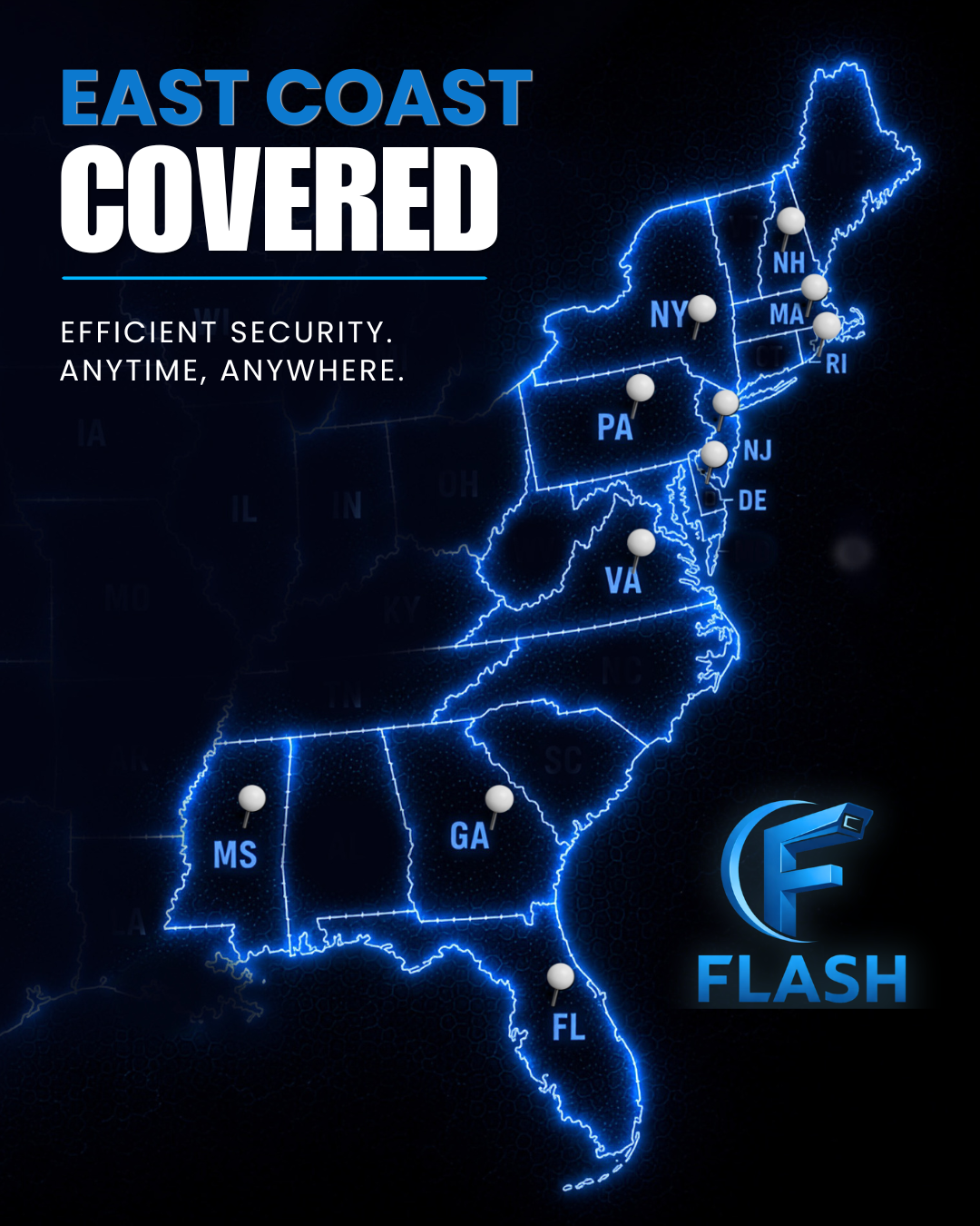 Flash Security Locations